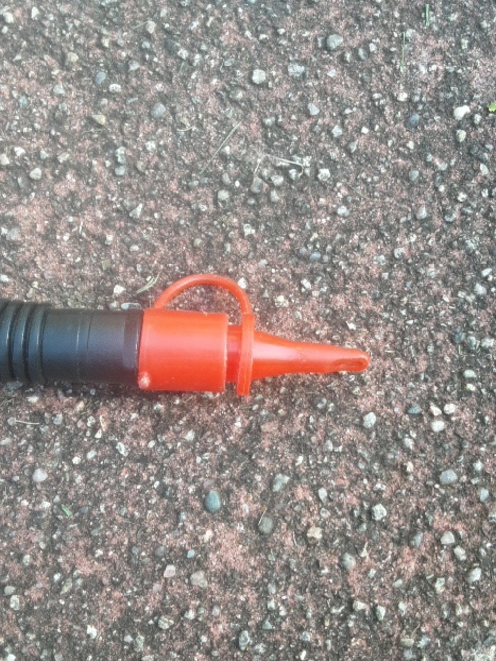 Red Hand Pump - Portable Inflator - Picture 3 of 4